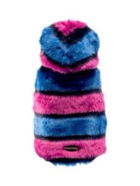 Italian Handmade Luxury Inamorada | Exclusive Faux Fur Dog Jacket, Gwyneth NEW